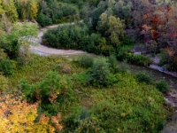 23060RoCrLe - Autumn colours from the Taunton Road bridge over Duffins Creek.JPG